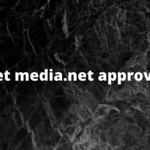 Buy Media.net Approved Account With Com Domain