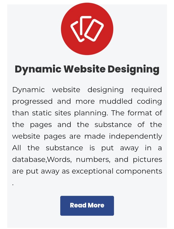 Dynamic Website Design Company In india