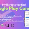 Buy Old Google Play Console Fresh Account Cheap Price