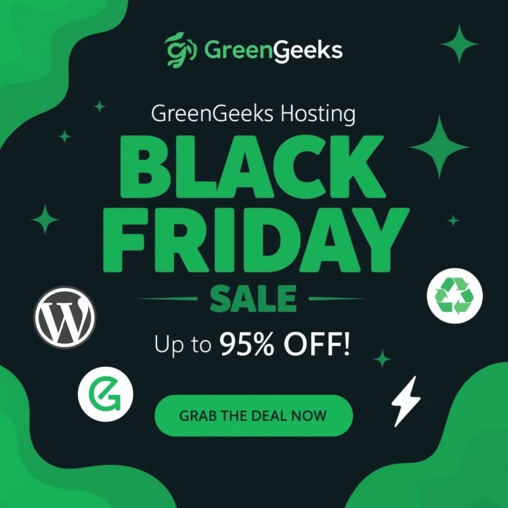 Greengeeks Hosting Black Friday Sale